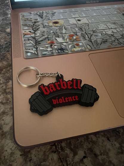 Limited Edition Barbell Keychain